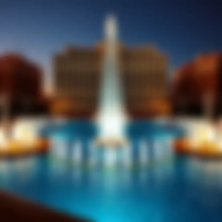 Magnificent The Fountain of The Point: A Symbol of Dubai's Luxurious Landscape