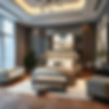 Contemporary Bedroom Aesthetics Elegant bedroom showcasing contemporary decor