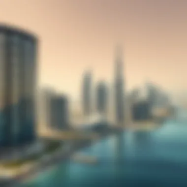 A panoramic view of Dubai's skyline showcasing modern architecture