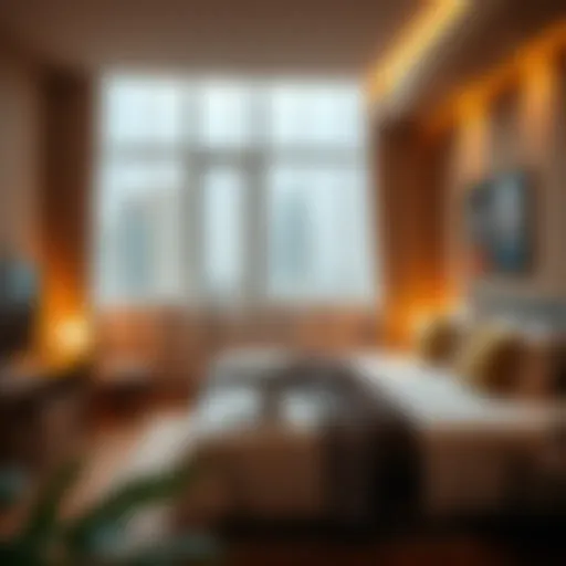 Cozy room setup showcasing affordable living space