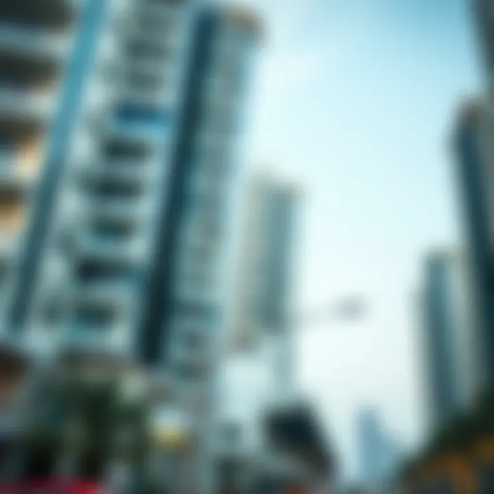 Map highlighting budget-friendly neighborhoods in Dubai