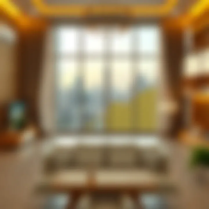 Infographic depicting rental market trends in Dubai