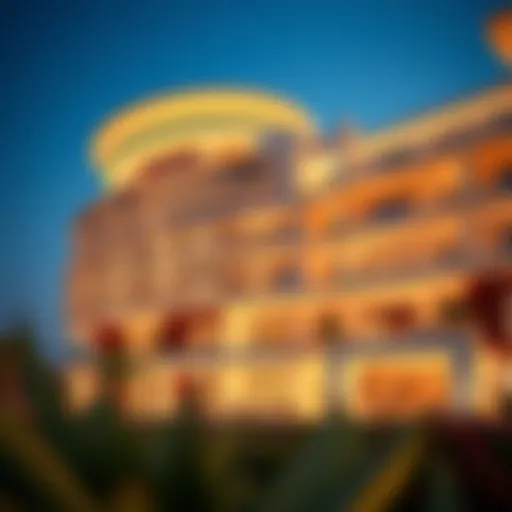 Stunning architecture of Ajman Bank Residence