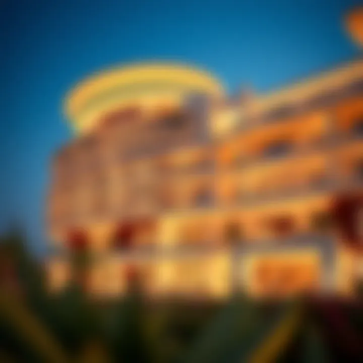 Stunning architecture of Ajman Bank Residence