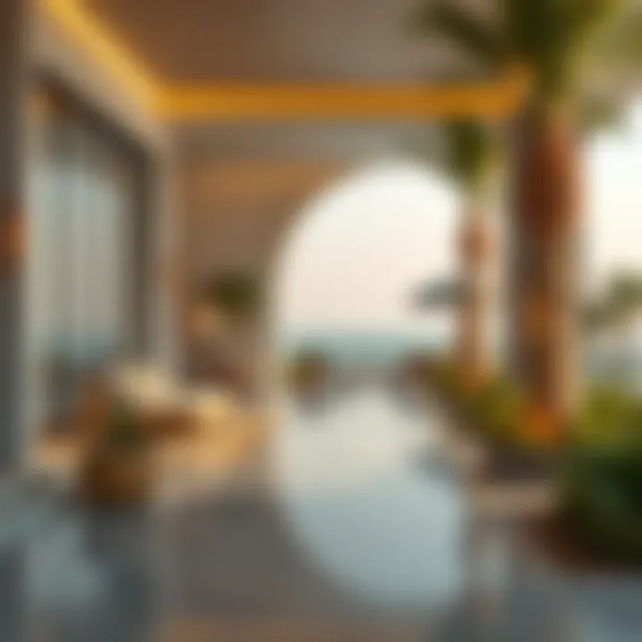 Luxurious beachfront properties near Al Mamzar Beach
