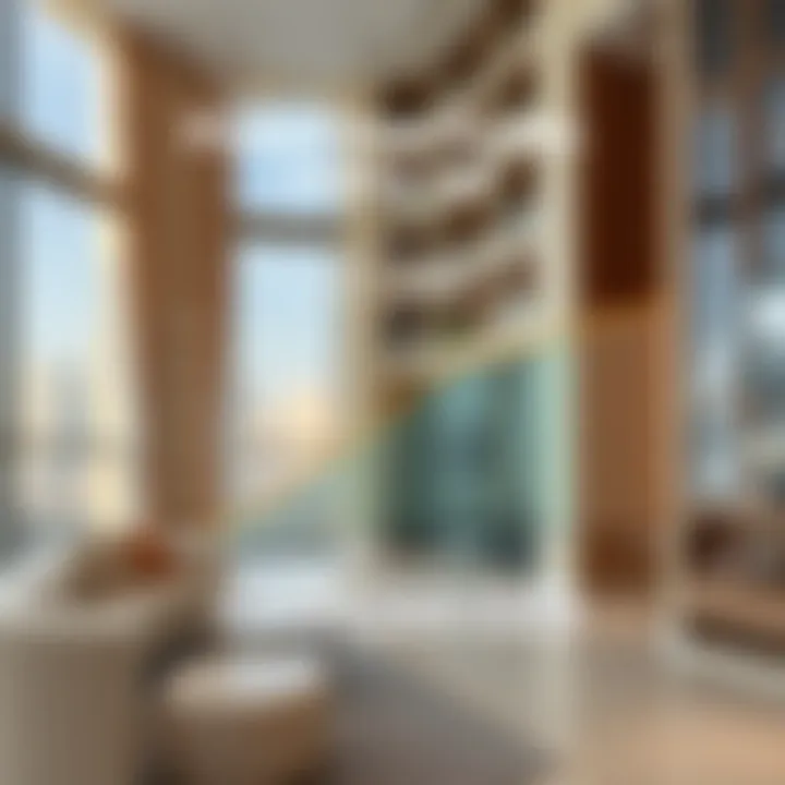 Infographic on property pricing trends in Al Rigga