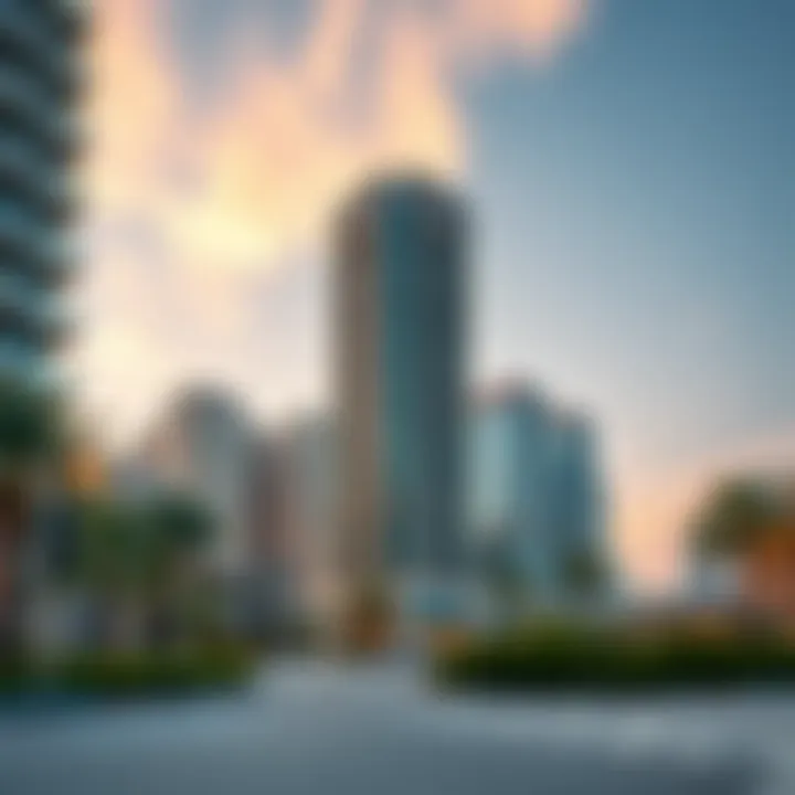 Community Impact of Al Salam Tower in Tecom Community integration surrounding Al Salam Tower