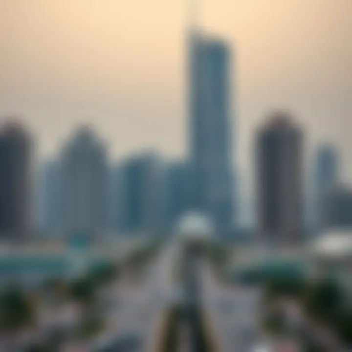 Surrounding real estate market near Al Wifaq Tower