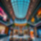 Stunning architectural design of Aljimi Mall showcasing modern aesthetics