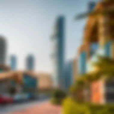 Projected developments showcasing future growth in Dubai as per the 2040 Urban Master Plan.