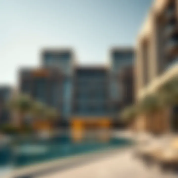 Architectural Marvel of Anwa Omniyat Stunning view of Anwa Omniyat's architectural design