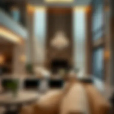 Interior Elegance at Anwa Omniyat Luxurious interiors showcasing Anwa Omniyat's design philosophy