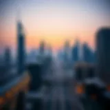 Stunning skyline of Dubai showcasing modern architecture