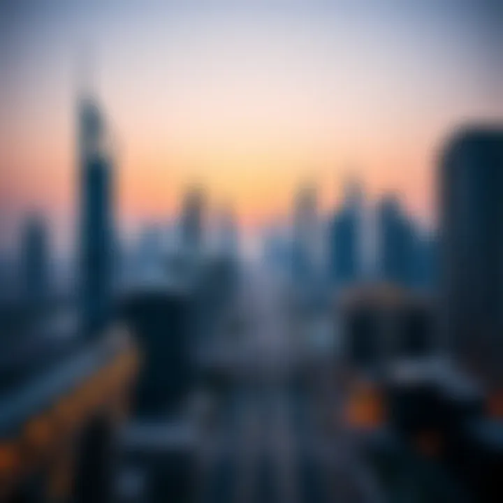 Stunning skyline of Dubai showcasing modern architecture