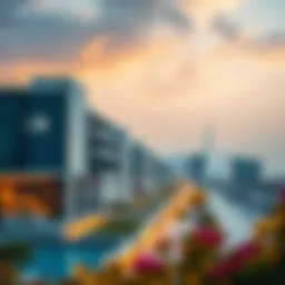 Stunning skyline view of Barari Views showcasing modern architecture