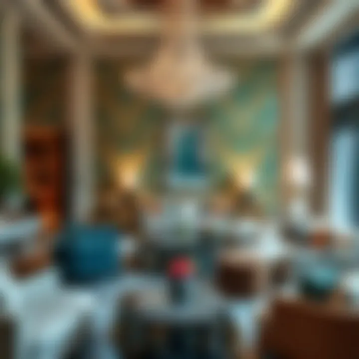 Elegant interiors showcasing luxury lifestyle in Dubai