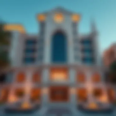 Architectural Elegance of Binghatti West Exterior facade highlighting the architectural brilliance of Binghatti West