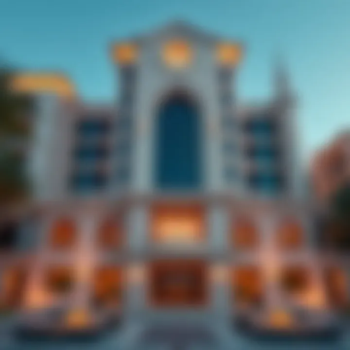 Architectural Elegance of Binghatti West Exterior facade highlighting the architectural brilliance of Binghatti West