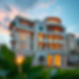 Stunning view of Bloom Heights showcasing its architectural elegance