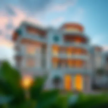 Architectural Elegance of Bloom Heights Stunning view of Bloom Heights showcasing its architectural elegance