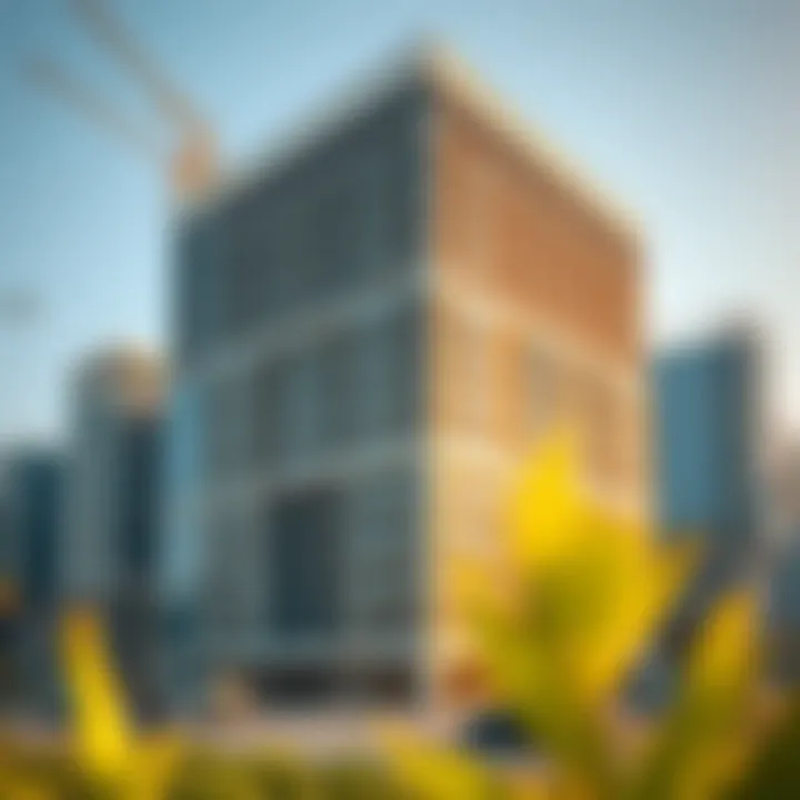 Green building initiatives reflecting sustainability practices