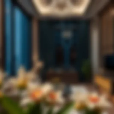 Interior view of a luxury apartment in Burj Azizi