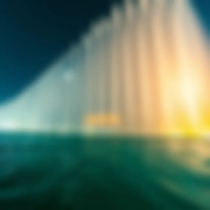 Choreographed Water Jets of Burj Khalifa Fountain The Burj Khalifa Fountain in action with water jets choreographed to music