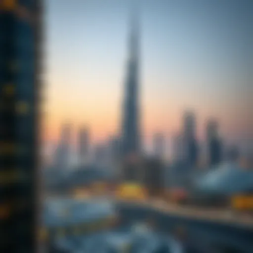 Stunning skyline view featuring Burj Mohammed Bin Rashid