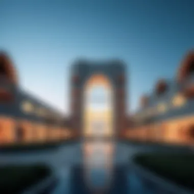 Architectural marvel of برج شهر واحد showcasing its innovative design elements