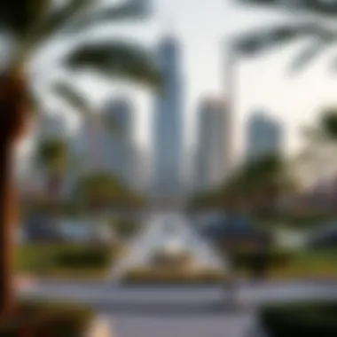 Capitol Tower Surroundings landscaped surroundings and strategic positioning of Capitol Tower