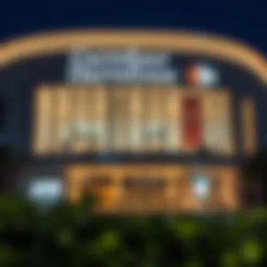 Exterior facade of Carrefour Deerfields highlighting modern architecture