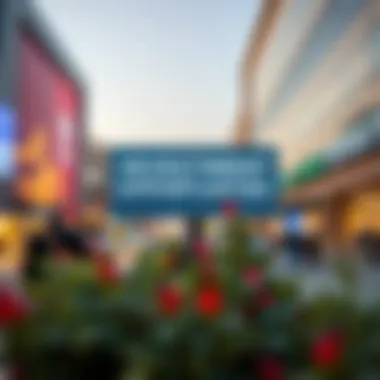 Investment opportunities signage within Carrefour Sports City