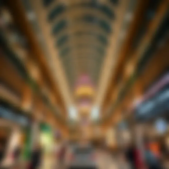 Inside Central Mall: A Shopper's Paradise Vibrant shopping environment inside Central Mall