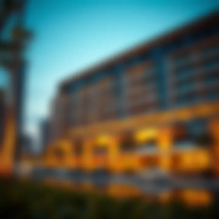 Architectural Design of Central Park Plaza Architectural design of Central Park Plaza reflecting modern aesthetics