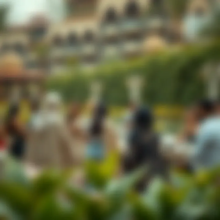 Cultural Gatherings: A Fusion of Tradition and Nature Cultural gathering in a lush outdoor setting