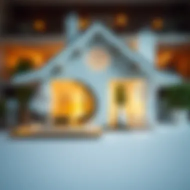 Diagram showing the structure of a fixed rate mortgage