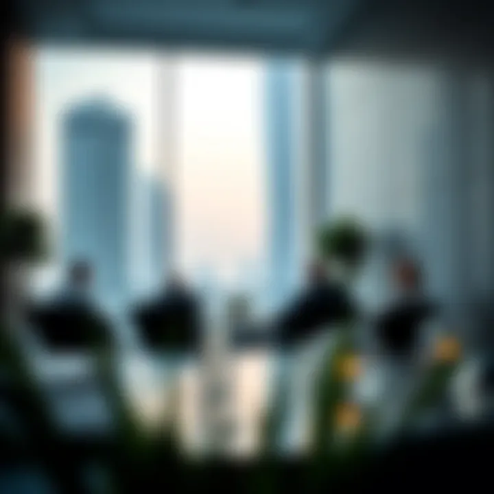 Investment Insights: Navigating Opportunities in Dubai Property Investors discussing opportunities in Dubai's property market