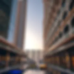 Architectural design of D2 Tower Al Barsha