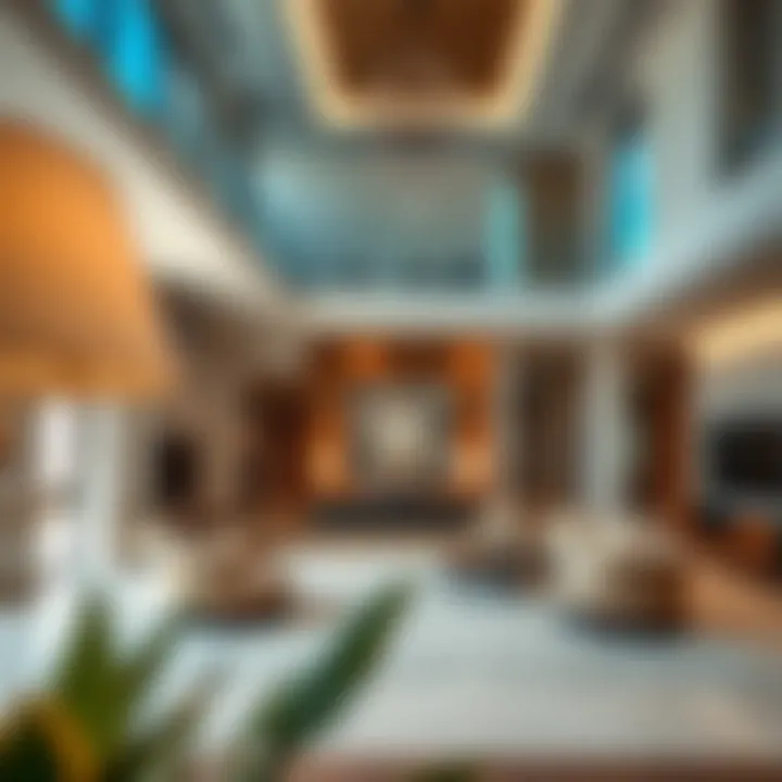 Elegant Villa Interior in Damac Hills 2 Luxurious villa interiors in Damac Hills 2 highlighting elegant design