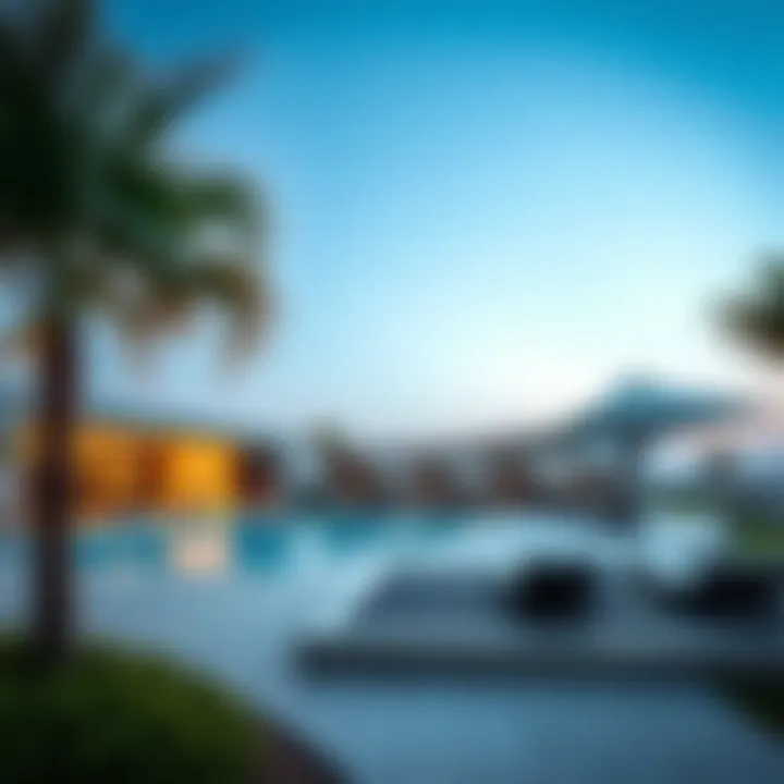 Modern amenities highlighted within the Damac Hills development