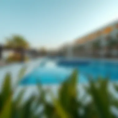 Amenities at Damac Lincoln Park including pools and recreational spaces