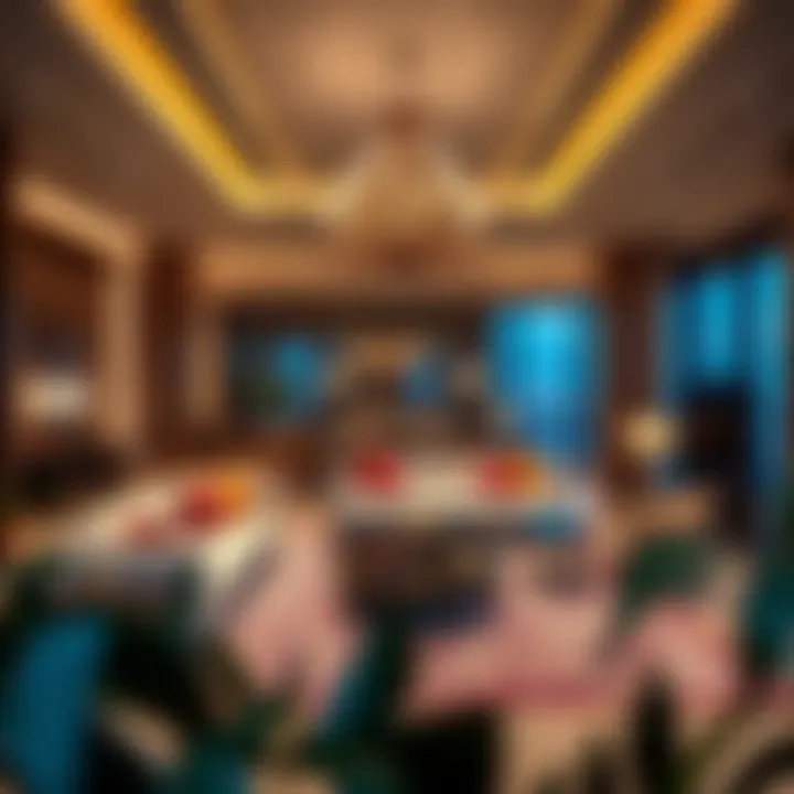 Luxurious interiors of a Damac Lincoln Park apartment