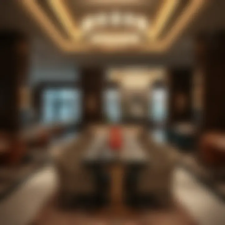 Elegant Dining Area Elegant dining area within Doubletree by Hilton Al Barsha