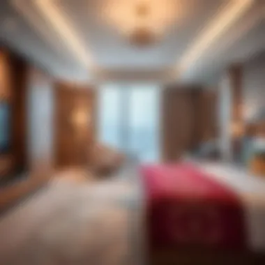 Luxurious Guest Room Interior Luxurious guest room interior at Doubletree by Hilton Al Barsha