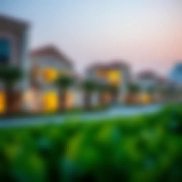 Residential Living in Dubai Investment Park Residential community in Dubai Investment Park highlighting living options