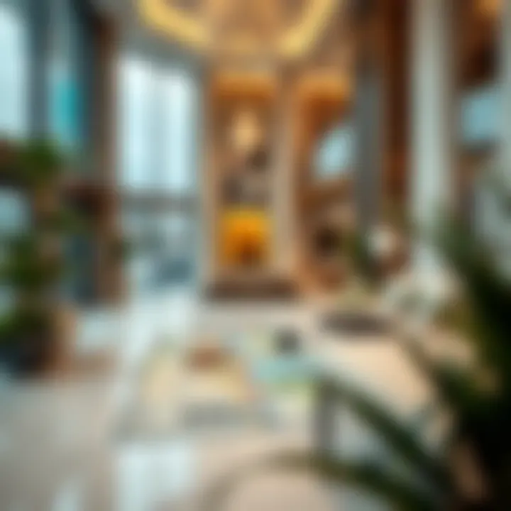 Map highlighting the strategic location of Eden House