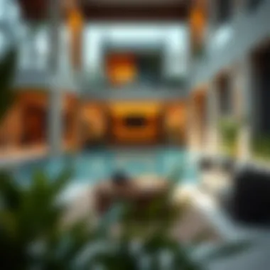 Modern amenities available in Eden House rentals