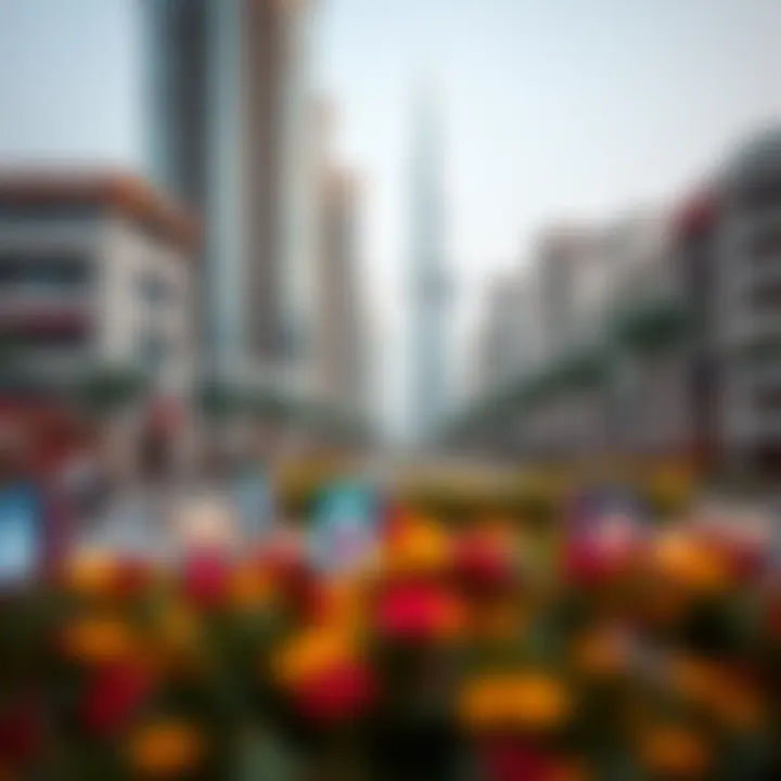 Visual representation of local amenities including parks, shopping areas, and transportation in Electra Street