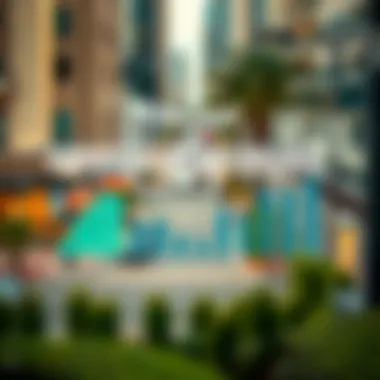 Chart showing demographic insights and market performance in the Electra Street area