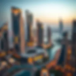 Stunning view of Dubai's skyline featuring Emaar's iconic structures